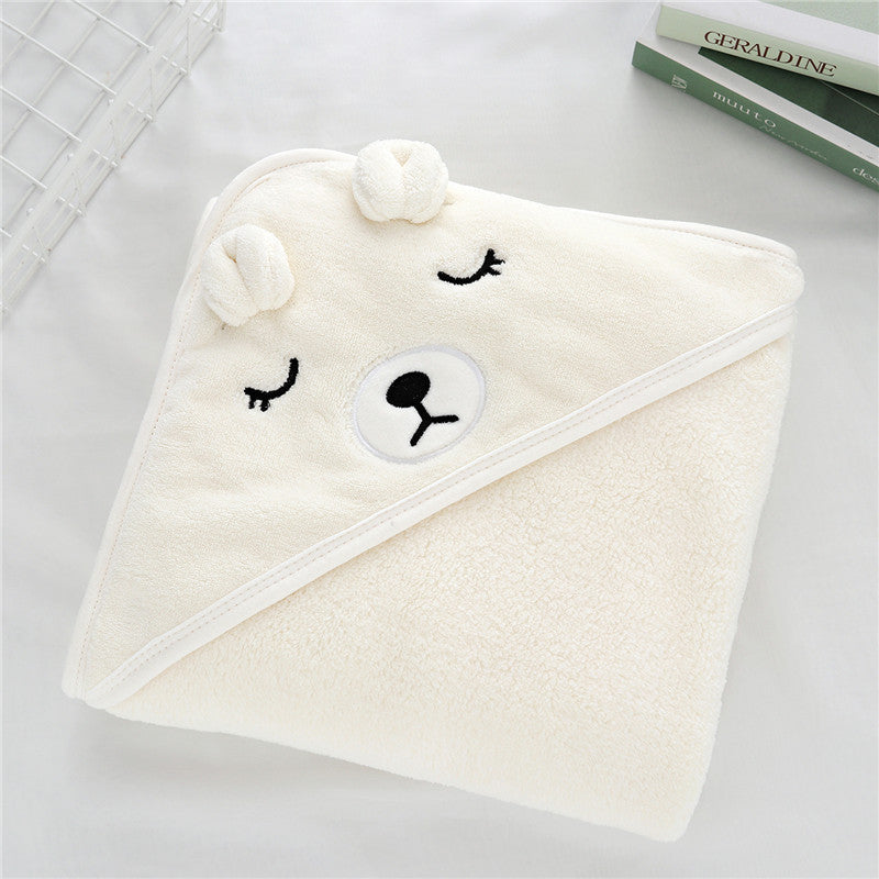 Hooded Animals Baby Towel with Ears