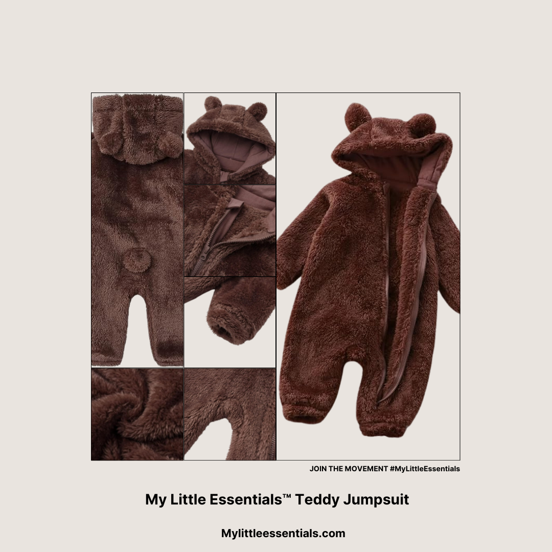 My Little Essentials™ Teddy Jumpsuit
