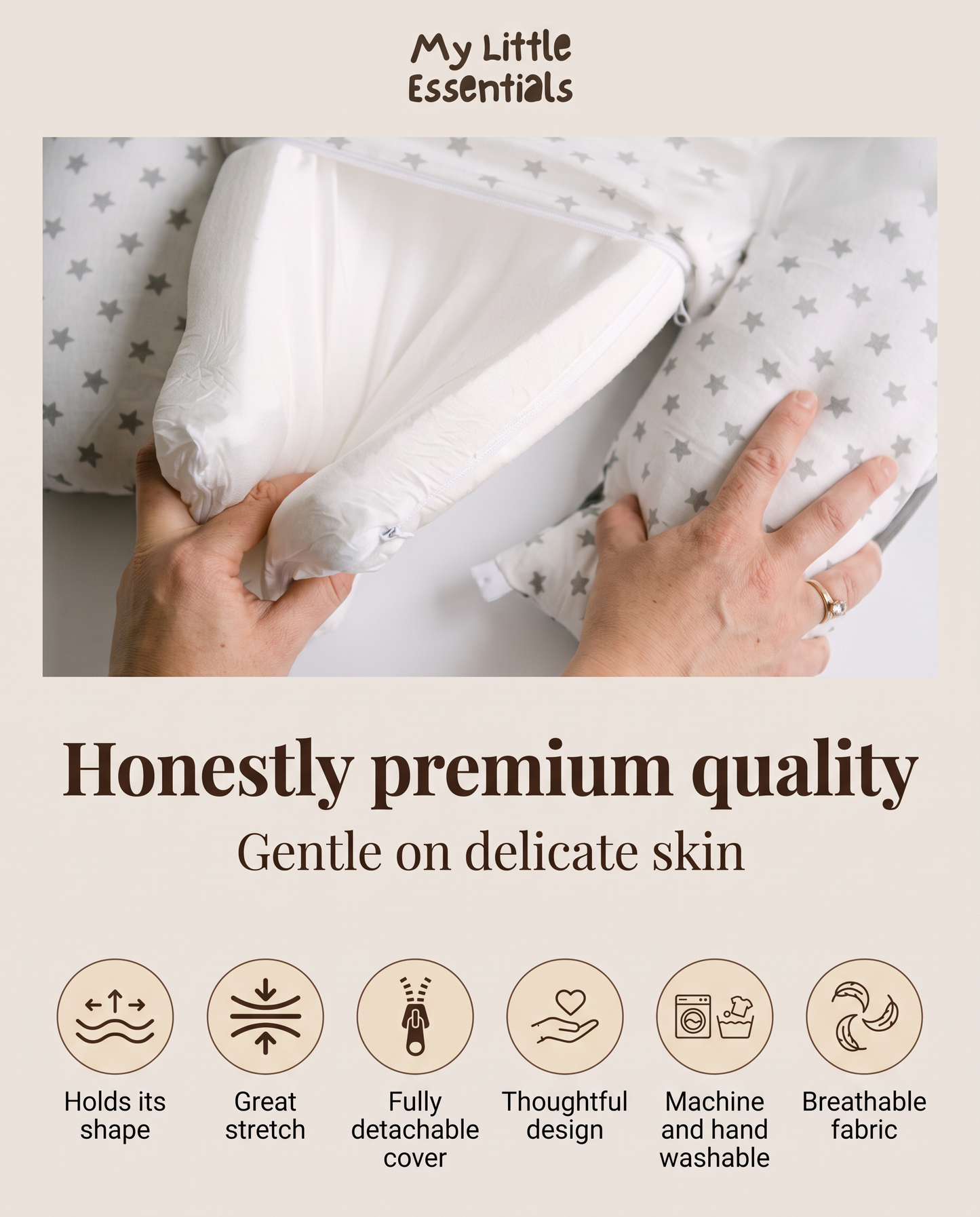 My Little Essentials™ CozyNest Lounger