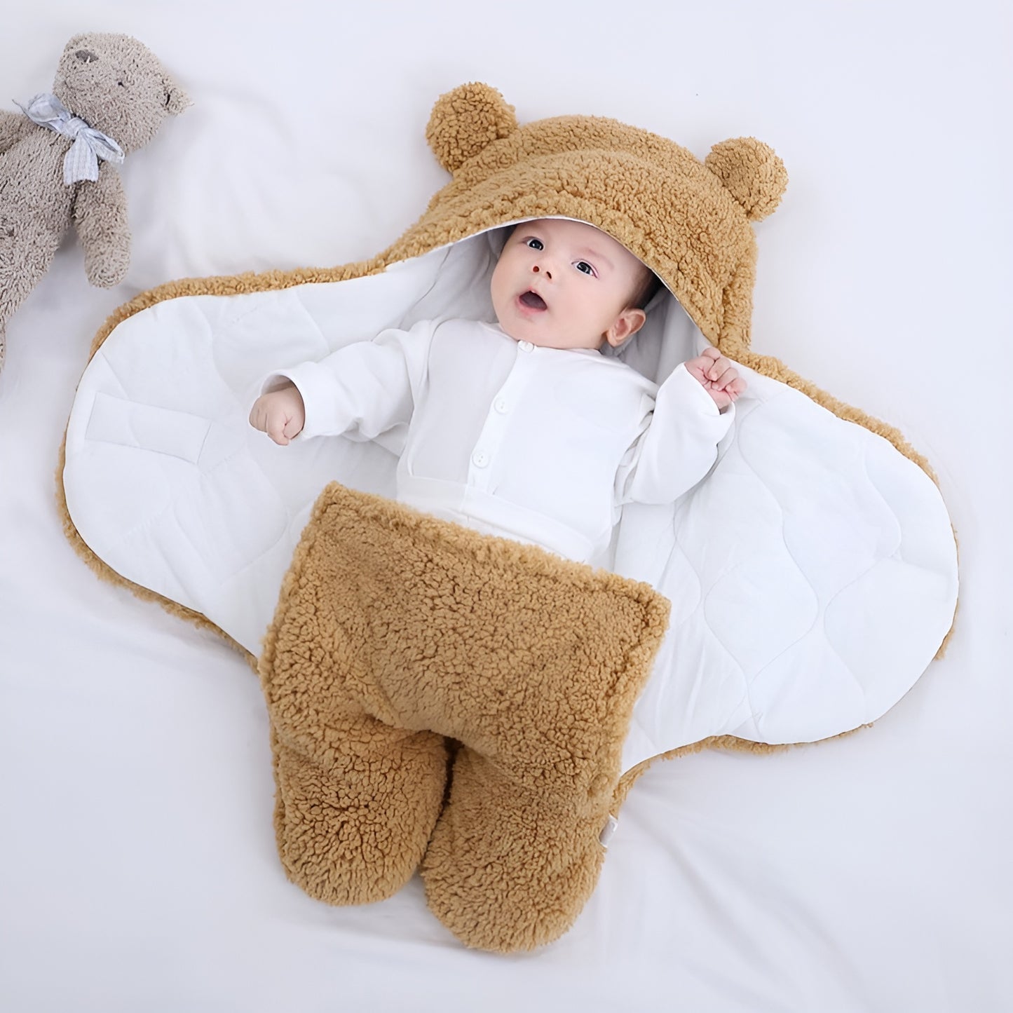 My Little Essentials™ Teddy Pram Suit
