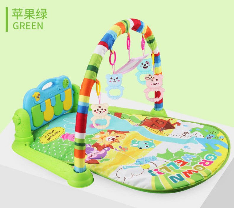 Baby Pedal Piano Music & Fitness Play Mat – Ideal for 0-12 Months, Infant Crawling & Developmental Toy