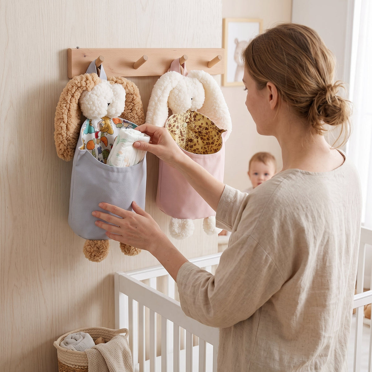 My Little Essentials™ Nook Crib Storage Caddy