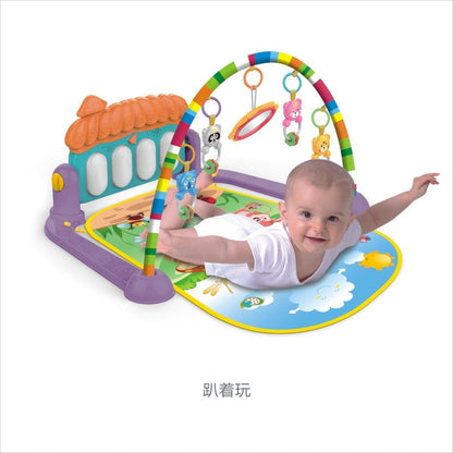 Baby Pedal Piano Music & Fitness Play Mat – Ideal for 0-12 Months, Infant Crawling & Developmental Toy