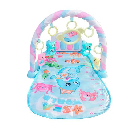 Baby Pedal Piano Music & Fitness Play Mat – Ideal for 0-12 Months, Infant Crawling & Developmental Toy