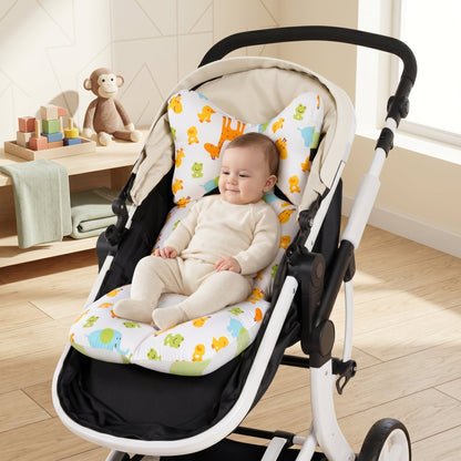 My Little Essentials™ Breathable Head Support Stroller Pad
