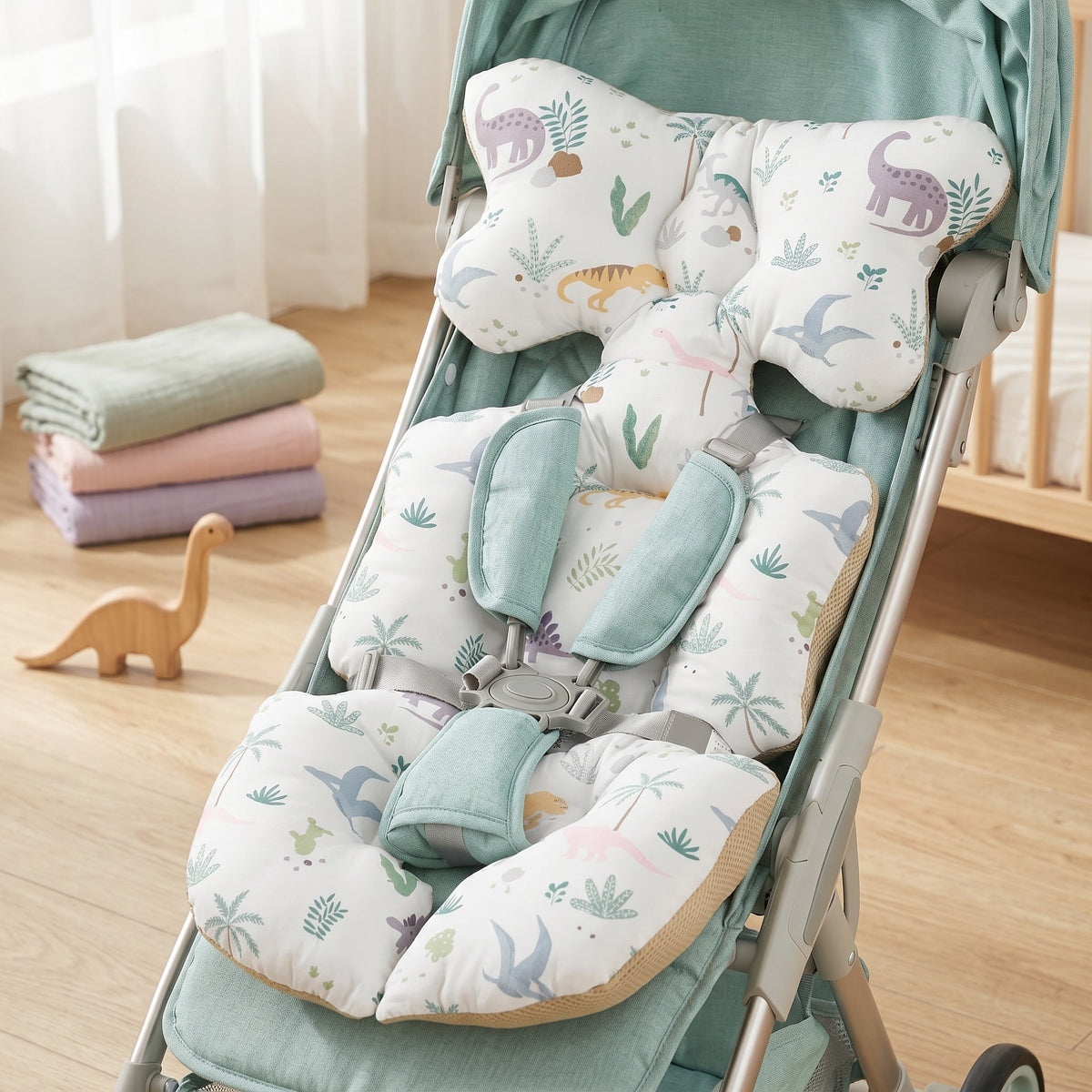My Little Essentials™ Breathable Head Support Stroller Pad