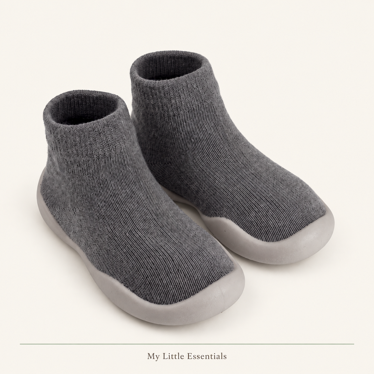 My Little Essentials Sock Shoes — Grey