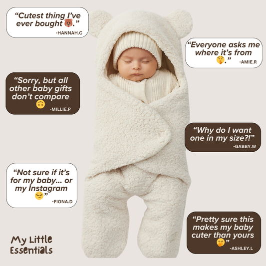 My Little Essentials™ Teddy Pram Suit