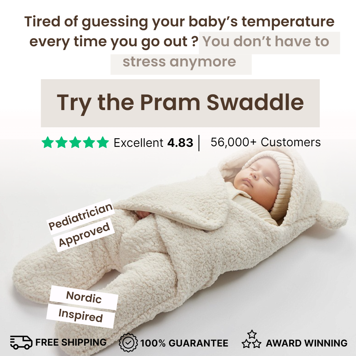 My Little Essentials™ Teddy Pram Suit