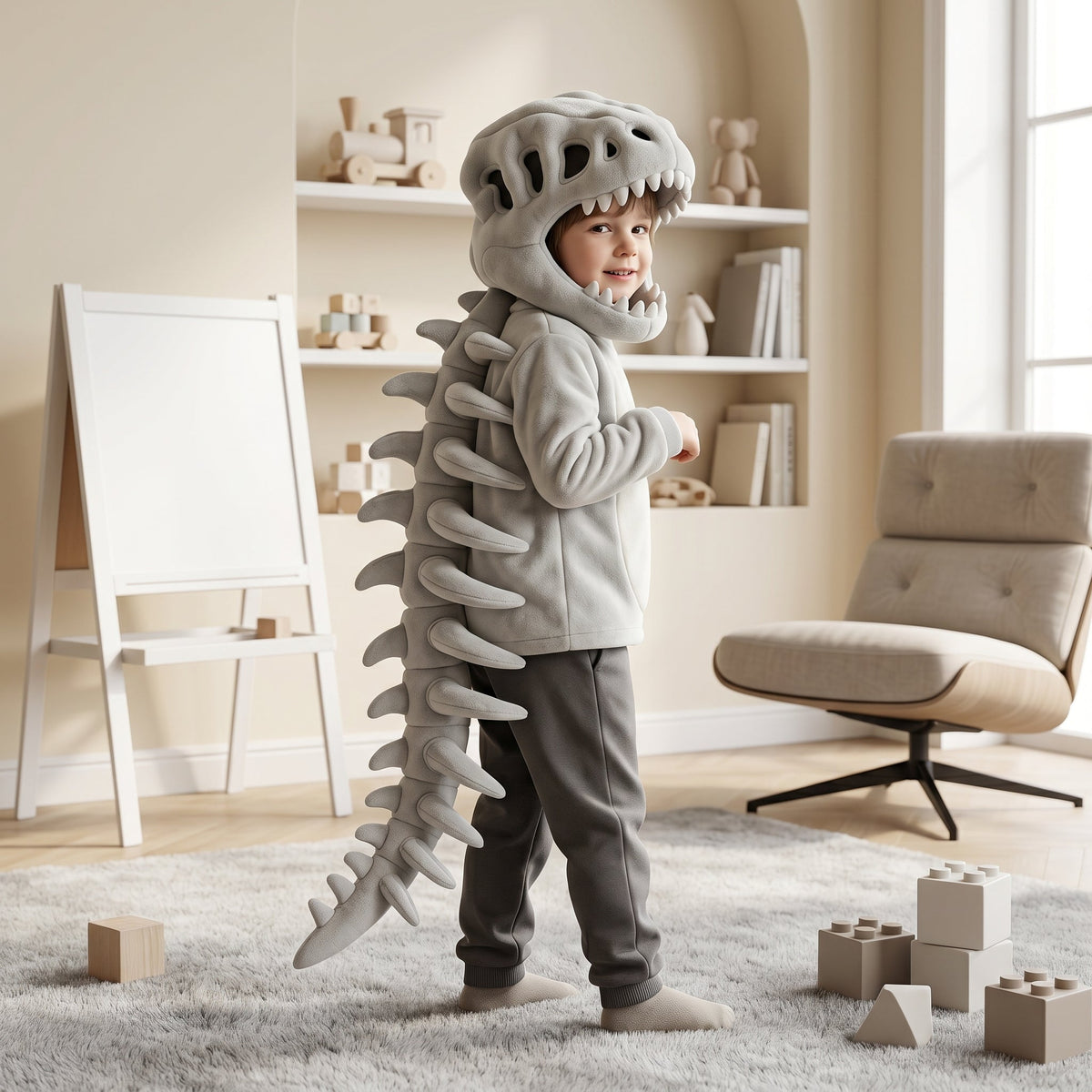 My Little Essentials™ Dino Plush Hoodie