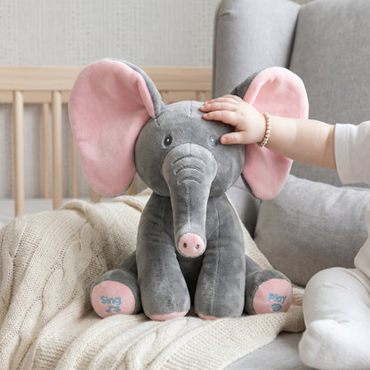 My Little Essentials™ Peek-a-Boo Elephant Plush Toy