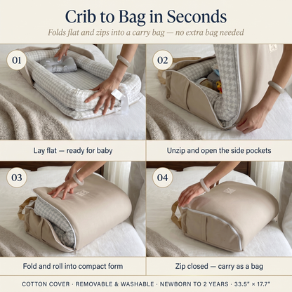 My Little Essentials™ Foldaway Baby Travel Mat & Bag
