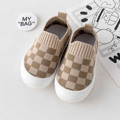 Canvas Slip-On First Walkers