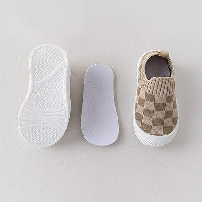 Canvas Slip-On First Walkers