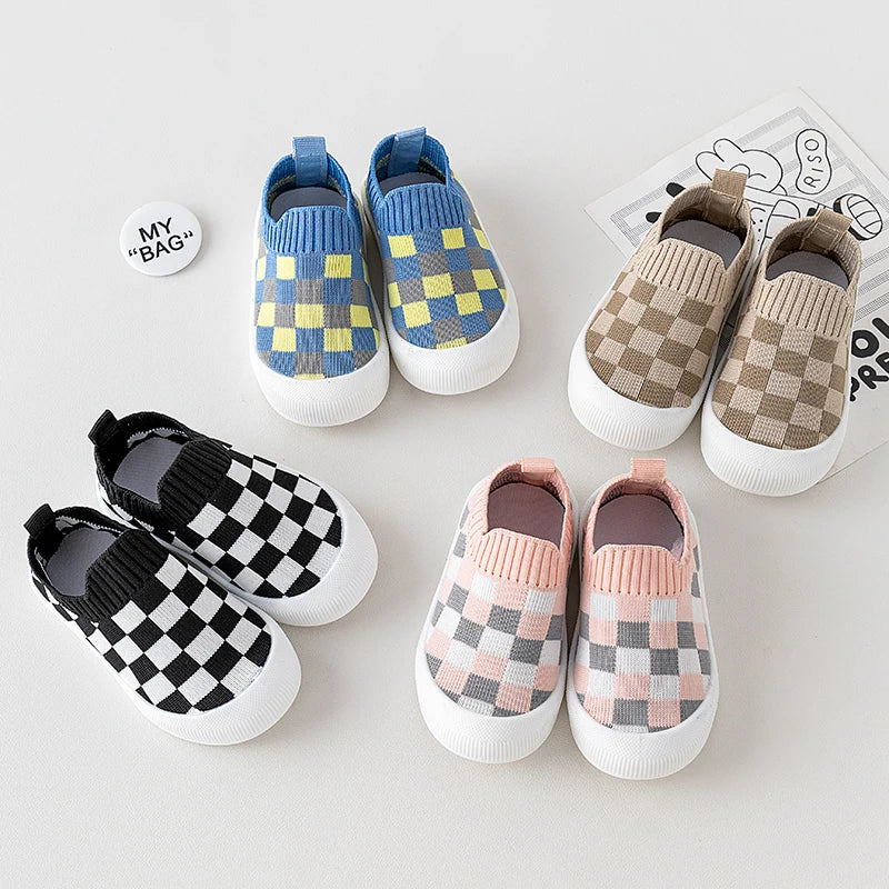 Canvas Slip-On First Walkers