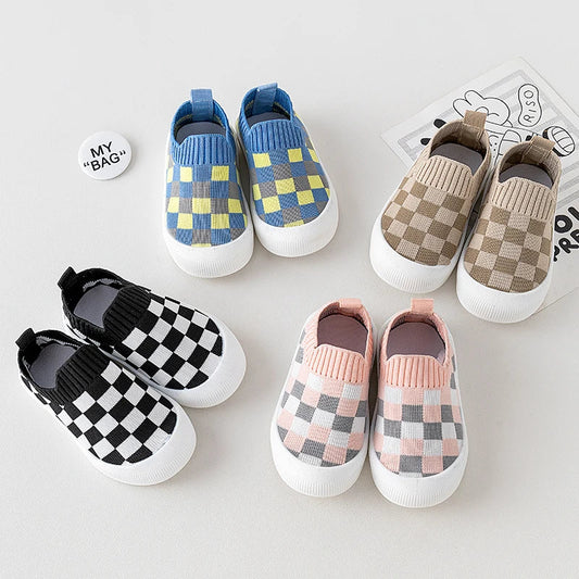 Canvas Slip-On First Walkers