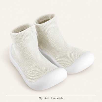 My Little Essentials Sock Shoes — White