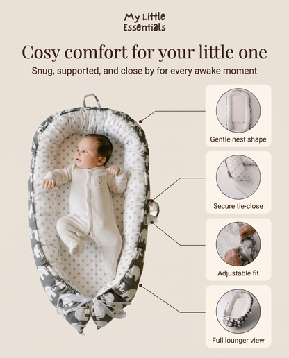 My Little Essentials™ CozyNest Lounger