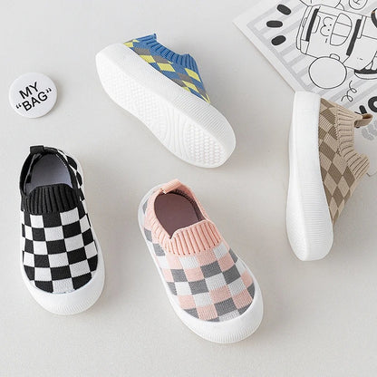 Canvas Slip-On First Walkers