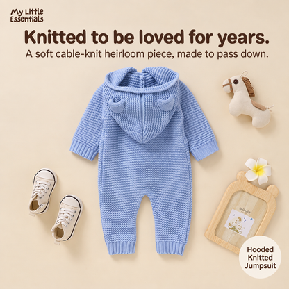 My Little Essentials Hooded Knitted Jumpsuit – hero lifestyle