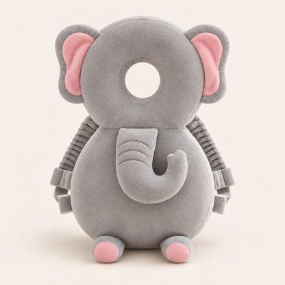 elephant baby cushion backpack — My Little Essentials