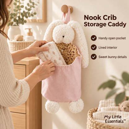 Nook Crib Storage Caddy — My Little Essentials benefits