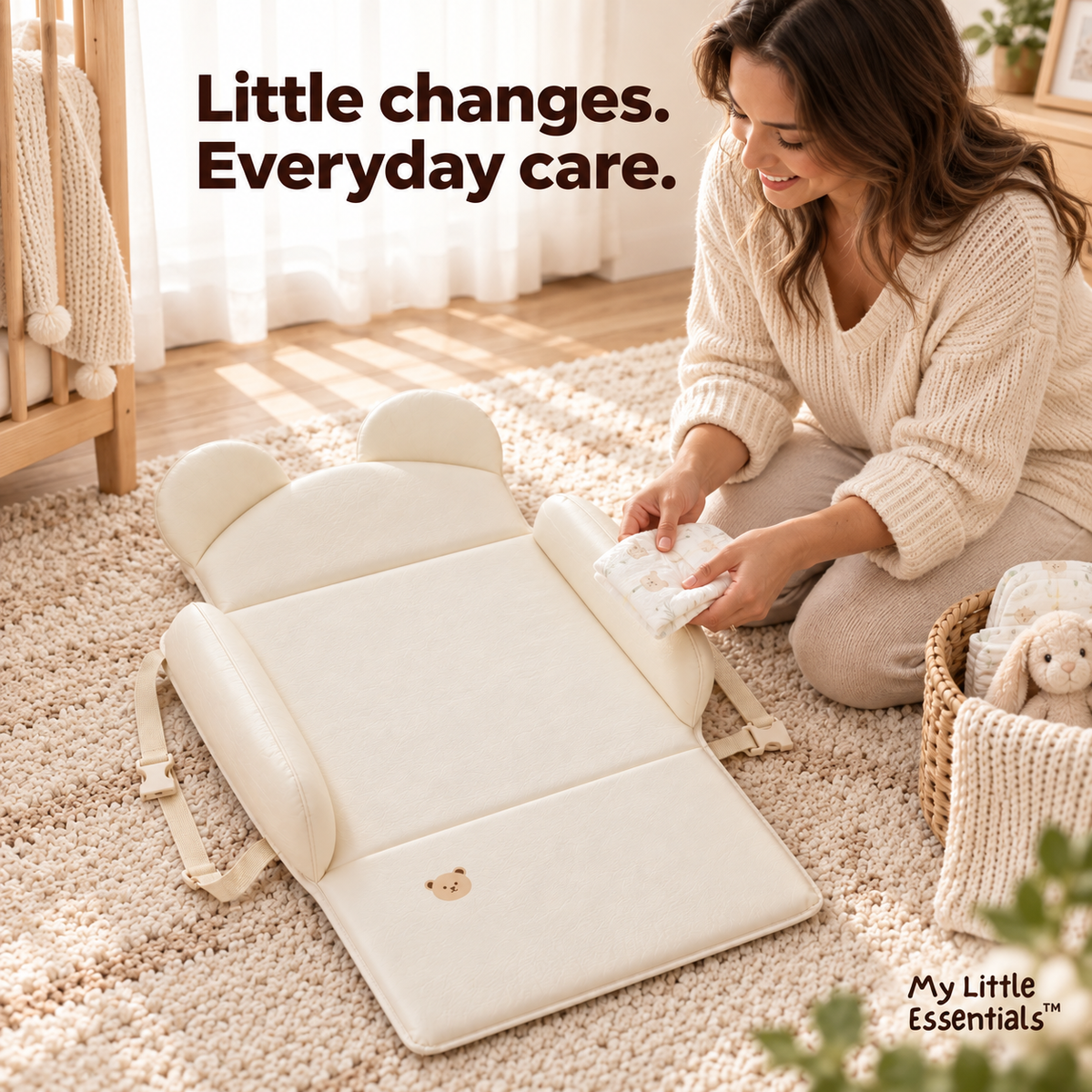 Bramble Baby Changing Pad — My Little Essentials lifestyle hero