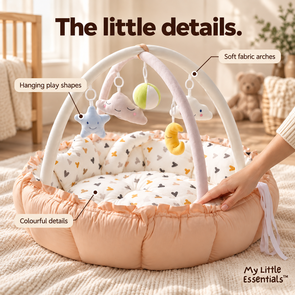 Grove Baby Play Gym — My Little Essentials product detail