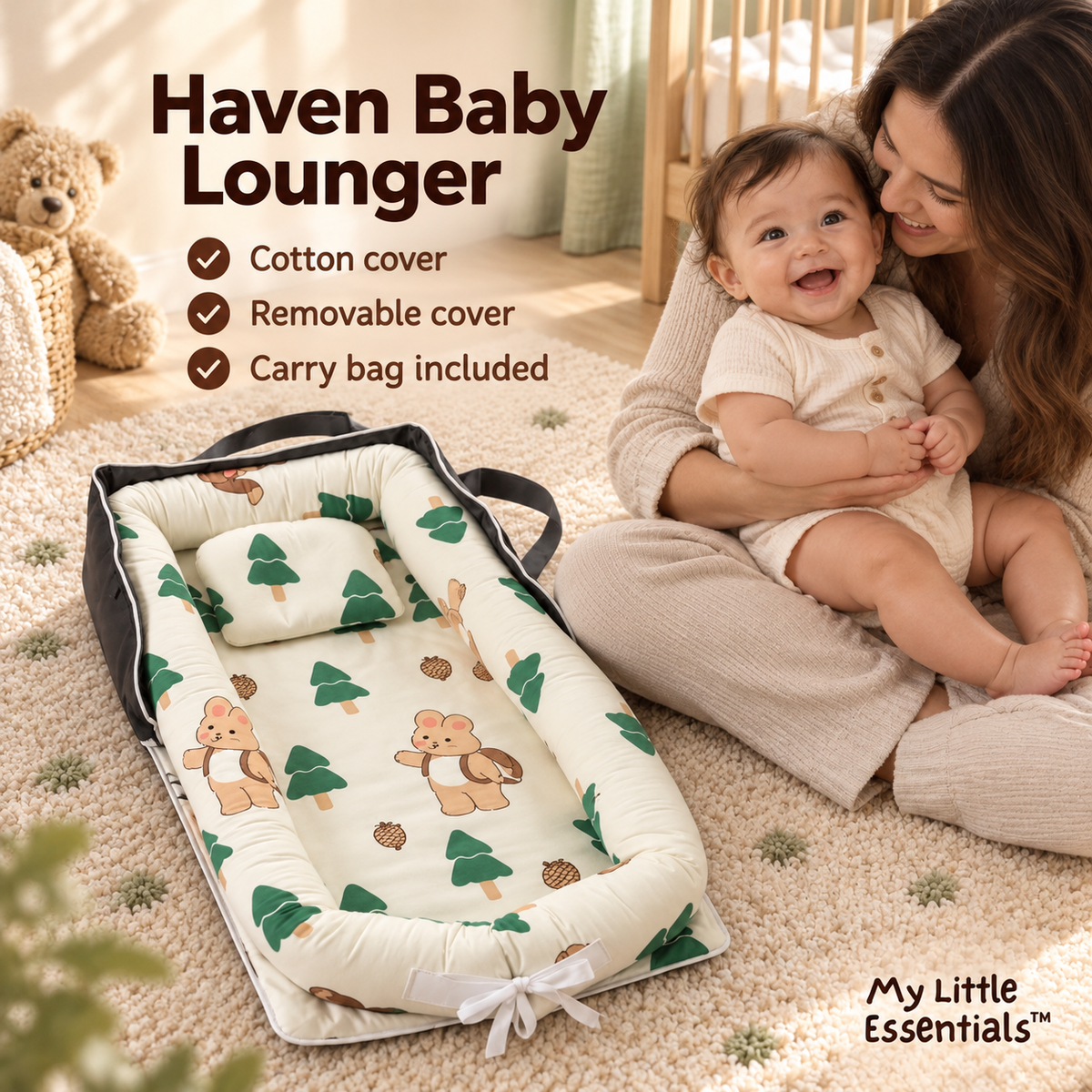 Haven Baby Lounger — My Little Essentials benefits