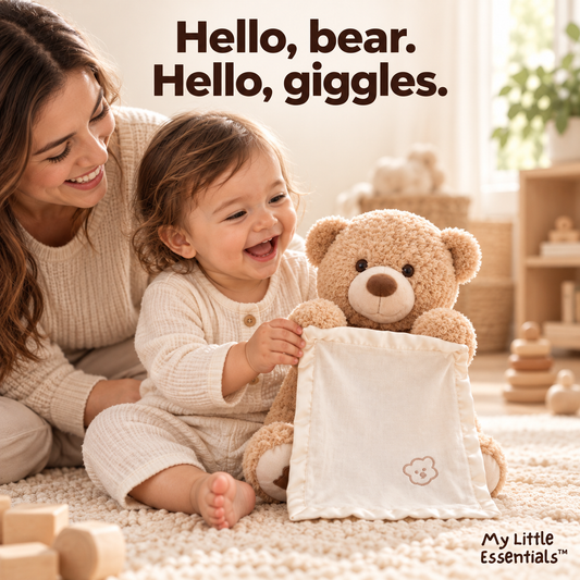 Melody Peekaboo Bear — My Little Essentials lifestyle hero