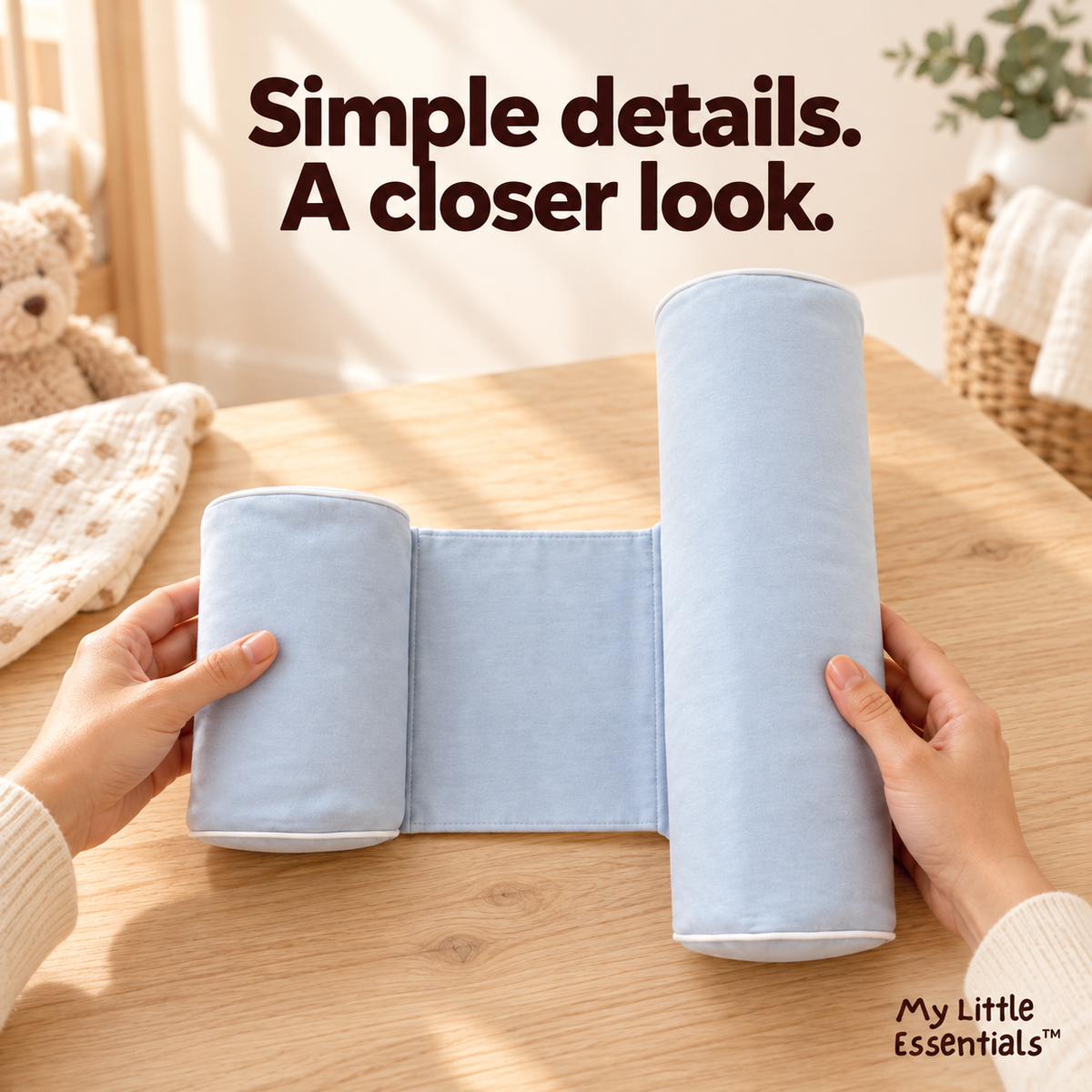 Baby Side Pillow — My Little Essentials lifestyle hero