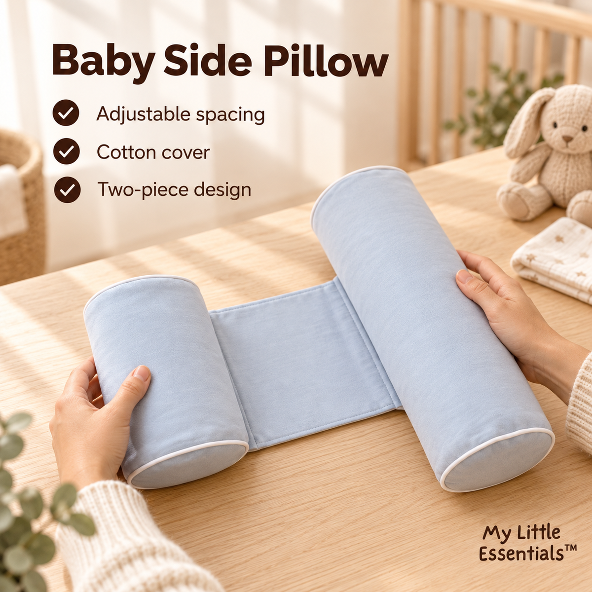 Baby Side Pillow — My Little Essentials benefits