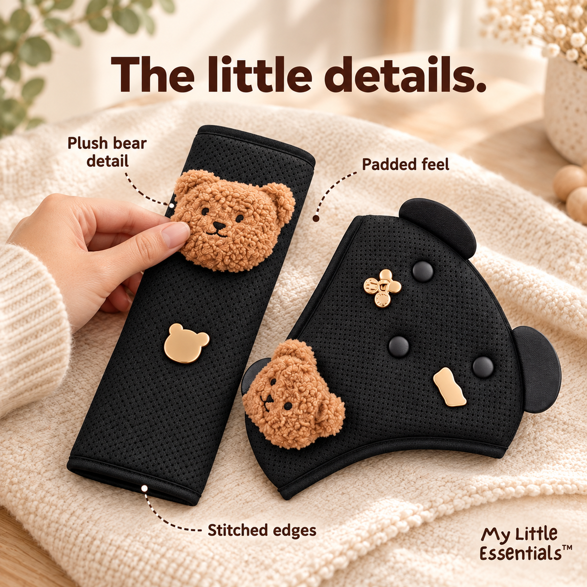 Journey Seat Belt Pad — My Little Essentials product detail