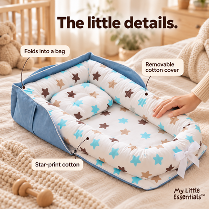 Foldaway Baby Travel Mat & Bag — My Little Essentials product detail