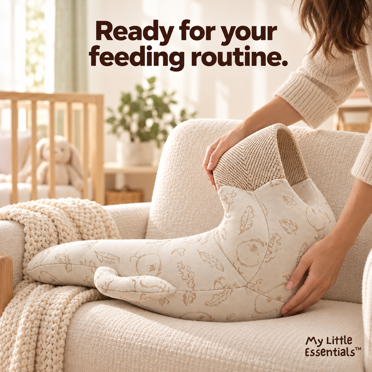 Mesh Feeding Cushion — My Little Essentials lifestyle hero