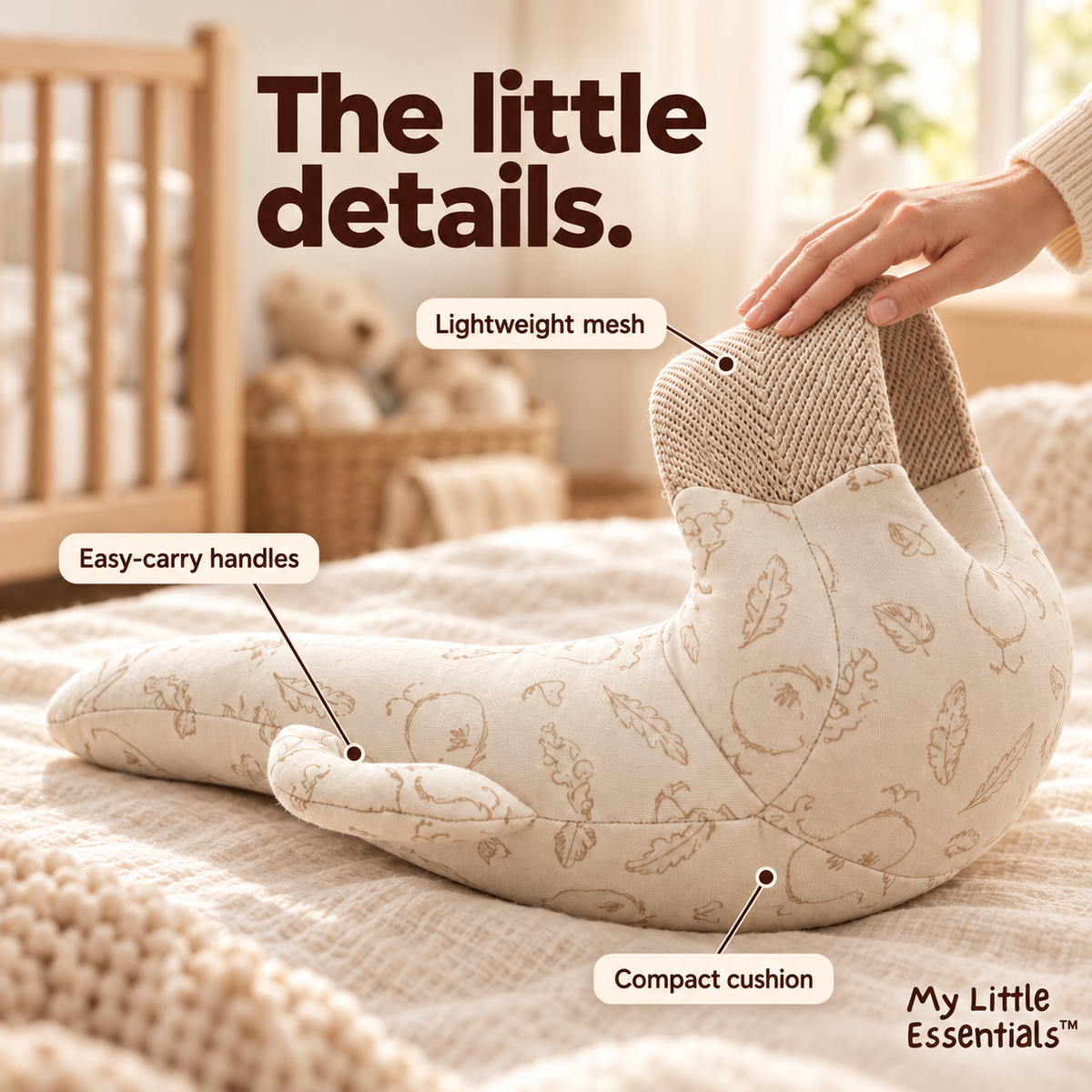 Mesh Feeding Cushion — My Little Essentials product detail