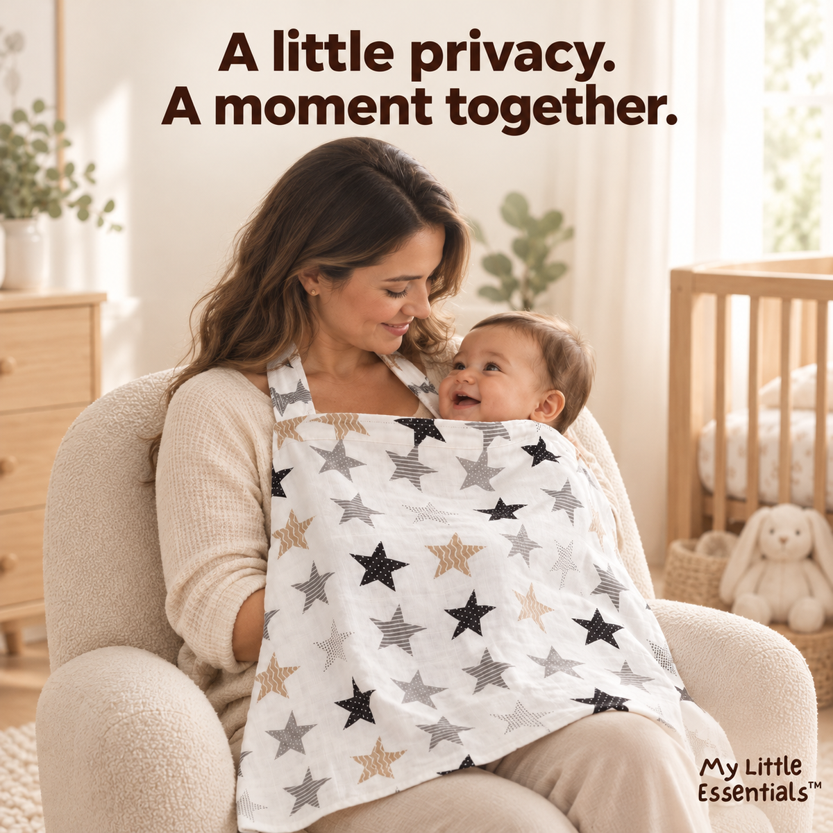 Baby Nursing Cover Poncho — My Little Essentials lifestyle hero