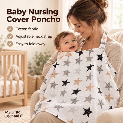 Baby Nursing Cover Poncho — My Little Essentials benefits