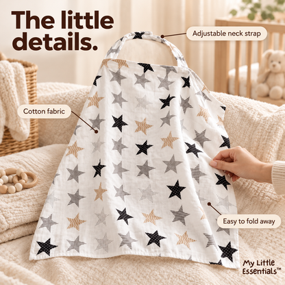 Baby Nursing Cover Poncho — My Little Essentials product detail