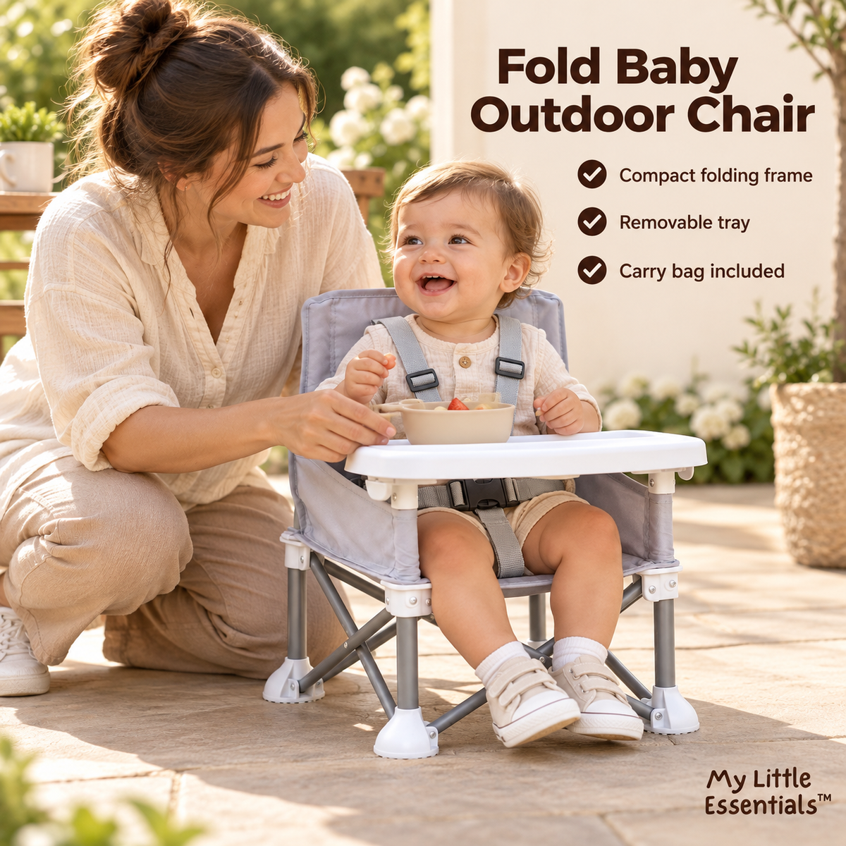 Fold Baby Outdoor Chair — My Little Essentials benefits